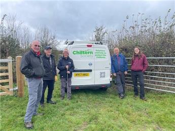 Work continues on Wildflower areas within Buckland Parish